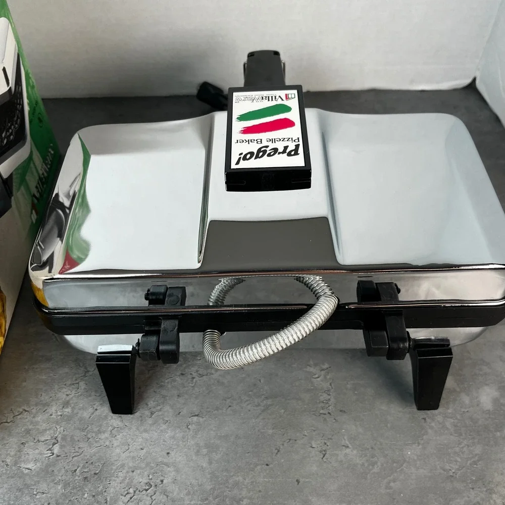 VillaWare Prego‎ Series II Pizzelle Baker 3600-NS Non-Stick Italian Cookie Maker